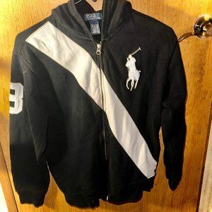 Polo Sweater jacket large (14-16)